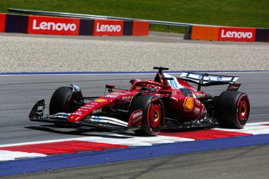  Charles Leclerc (MON) - Scuderia Ferrari - Ferrari SF-25 - Ferrari Formula 1 MSC, Avusturya Grand Prix 2025, Spielberg, Avusturya - 26 Haziran - 29 Haziran 2025 F1 Dünya Şampiyonası 'nın 11.