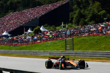  Lando Norris (GBR) - McLaren Formula 1 Takımı - McLaren MCL39 - Formula 1 MSC Avusturya Grand Prix 2025, Spielberg, Avusturya - 26 Haziran - 29 Haziran 2025 F1 Dünya Şampiyonası 'nın 11.