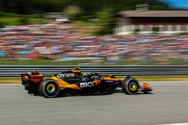  Lando Norris (GBR) - McLaren Formula 1 Takımı - McLaren MCL39 - Formula 1 MSC Avusturya Grand Prix 2025, Spielberg, Avusturya - 26 Haziran - 29 Haziran 2025 F1 Dünya Şampiyonası 'nın 11.