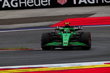 Gabriel Bortoleto (BRA) Formula 1 'de F1 Takım Sauber, Avusturya Grand Prix 2025' te, Spielberg, Avusturya, 26-29 Haziran tarihleri arasında - 2025 Dünya Şampiyonası 'nın 11.