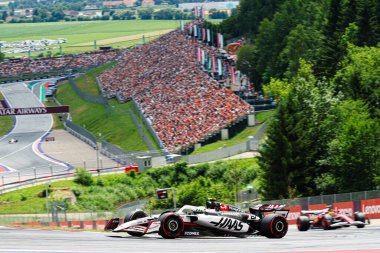  Oliver Bearman (GBR) - Formula 1 'de Haas F1 Takımı Avusturya Grand Prix 2025, Spielberg, Avusturya, 26 - 29 Haziran 2025 F1 Dünya Şampiyonası 11.