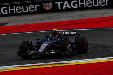  Carlos Sainz Jr. (ESP) - Williams Racing - Williams FW47 - Mercedes Formula 1 MSC Cruises Avusturya Grand Prix 2025, Spielberg, Avusturya, 26 Haziran - 29 Haziran 2025 F1 Dünya Şampiyonası 'nın 11. Raundu