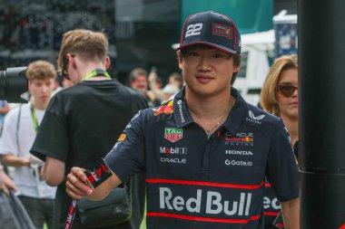  Yuki Tsunoda (JPN) - Oracle Red Bull Racing - Red Bull RB21 - Formula 1 sırasında Honda RBPT Avusturya Grand Prix 2025, Spielberg, Avusturya