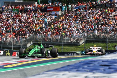 Gabriel Bortoleto (BRA) Formula 1 'de F1 Takım Sauber, Avusturya Grand Prix 2025' te, Spielberg, Avusturya, 26-29 Haziran tarihleri arasında - 2025 Dünya Şampiyonası 'nın 11.