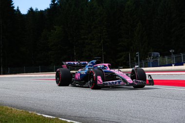  Pierre Gasly (FRA) - Alpine F1 Takımı - Alpine A525 - Formula 1 MSC Gezileri sırasında Renault Avusturya Grand Prix 2025, Spielberg, Avusturya, 26 Haziran - 29 Haziran 2025 F1 Dünya Şampiyonası 11.