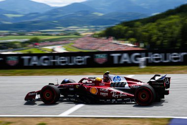  Lewis Hamilton (GBR) - Scuderia Ferrari - Ferrari SF-25 - Ferrari Formula 1 MSC, Avusturya Grand Prix 2025, Spielberg, Avusturya - 26 Haziran - 29 Haziran 2025 F1 Dünya Şampiyonası 'nın 11.