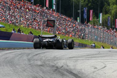  Esteban Ocon (FRA) - Haas F1 Team - Haas VF-25 - Ferrari Formula 1 MSC Cruises Avusturya Grand Prix 2025, Spielberg, Avusturya, 26 Haziran - 29 Haziran 2025 F1 Dünya Şampiyonası 'nın 11.