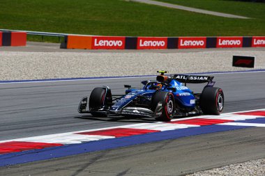  Carlos Sainz Jr. (ESP) - Williams Racing - Williams FW47 - Mercedes Formula 1 MSC Cruises Avusturya Grand Prix 2025, Spielberg, Avusturya, 26 Haziran - 29 Haziran 2025 F1 Dünya Şampiyonası 'nın 11. Raundu