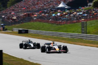 Isaac Hadjar (FRA) Visa Cash App RB F1 Takımı Formula 1 MSC, Avusturya Grand Prix 2025, Spielberg, Avusturya, 26 Haziran - 29 Haziran 2025 F1 Dünya Şampiyonası 11.