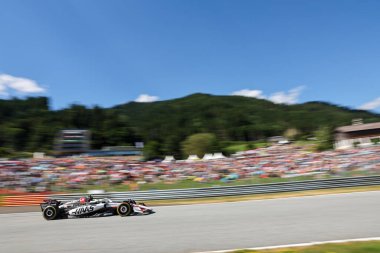  Esteban Ocon (FRA) - Haas F1 Team - Haas VF-25 - Ferrari Formula 1 MSC Cruises Avusturya Grand Prix 2025, Spielberg, Avusturya, 26 Haziran - 29 Haziran 2025 F1 Dünya Şampiyonası 'nın 11.
