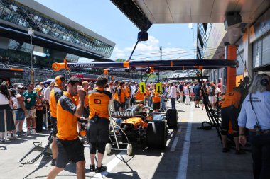  Formula 1 'de McLaren F1 Takımı Avusturya Grand Prix 2025, Spielberg, Avusturya, 26-29 Haziran - 2025 F1 Dünya Şampiyonası' nın 11. Raundu