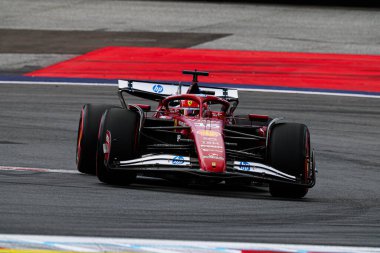  Charles Leclerc (MON) - Scuderia Ferrari - Ferrari SF-25 - Ferrari Formula 1 MSC, Avusturya Grand Prix 2025, Spielberg, Avusturya - 26 Haziran - 29 Haziran 2025 F1 Dünya Şampiyonası 'nın 11.