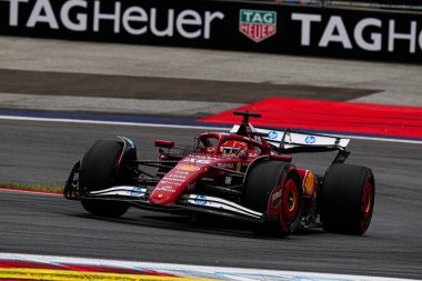  Charles Leclerc (MON) - Scuderia Ferrari - Ferrari SF-25 - Ferrari Formula 1 MSC, Avusturya Grand Prix 2025, Spielberg, Avusturya - 26 Haziran - 29 Haziran 2025 F1 Dünya Şampiyonası 'nın 11.