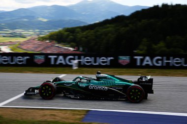  Lance Stroll (CAN) - Aston Martin Aramco F1 Takımı - Aston Martin AMR25 - Formula 1 MSC Avusturya Grand Prix 2025, Spielberg, Avusturya - 24 Haziran 2025 F1 Dünya Şampiyonası 'nda 11.