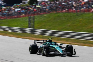  Fernando Alonso (ESP) - Aston Martin Aramco F1 Takımı - Aston Martin AMR25 - Formula 1 MSC Avusturya Grand Prix 2025, Spielberg, Avusturya - 26 Haziran - 29 Haziran 2025 F1 Dünya Şampiyonası 'nın 11.