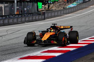  Oscar Piastri (AUS) - McLaren Formula 1 Takımı - McLaren MCL39 - Mercedes Formula 1 MSC Avusturya Grand Prix 2025, Spielberg, Avusturya - 26 Haziran - 29 Haziran 2025 F1 Dünya Şampiyonası 'nın 11.