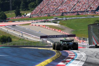 Gabriel Bortoleto (BRA) Formula 1 'de F1 Takım Sauber, Avusturya Grand Prix 2025' te, Spielberg, Avusturya, 26-29 Haziran tarihleri arasında - 2025 Dünya Şampiyonası 'nın 11.