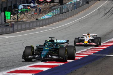  Lance Stroll (CAN) - Aston Martin Aramco F1 Takımı - Aston Martin AMR25 - Formula 1 MSC Avusturya Grand Prix 2025, Spielberg, Avusturya - 24 Haziran 2025 F1 Dünya Şampiyonası 'nda 11.