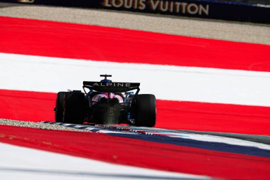  Pierre Gasly (FRA) - Alpine F1 Takımı - Alpine A525 - Formula 1 MSC Gezileri sırasında Renault Avusturya Grand Prix 2025, Spielberg, Avusturya, 26 Haziran - 29 Haziran 2025 F1 Dünya Şampiyonası 11.