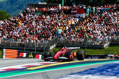  Charles Leclerc (MON) - Scuderia Ferrari - Ferrari SF-25 - Ferrari Formula 1 MSC, Avusturya Grand Prix 2025, Spielberg, Avusturya - 26 Haziran - 29 Haziran 2025 F1 Dünya Şampiyonası 'nın 11.
