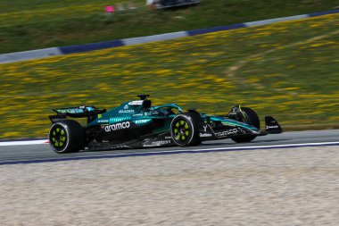  Lance Stroll (CAN) - Aston Martin Aramco F1 Takımı - Aston Martin AMR25 - Formula 1 MSC Avusturya Grand Prix 2025, Spielberg, Avusturya - 24 Haziran 2025 F1 Dünya Şampiyonası 'nda 11.