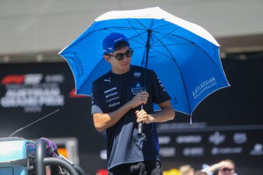  Alexander Albon (THA) - Williams Yarışı - Williams FW47 - Mercedes Formula 1 MSC Seyahatleri sırasında Avusturya Grand Prix 2025, Spielberg, Avusturya, 26 Haziran - 29 Haziran 2025 F1 Dünya Şampiyonası 'nın 11. Raundu