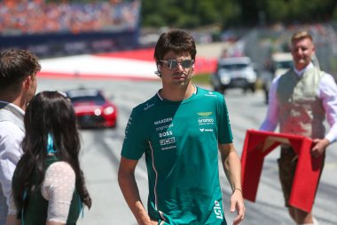  Lance Stroll (CAN) - Aston Martin Aramco F1 Takımı - Aston Martin AMR25 - Formula 1 MSC Avusturya Grand Prix 2025, Spielberg, Avusturya - 24 Haziran 2025 F1 Dünya Şampiyonası 'nda 11.