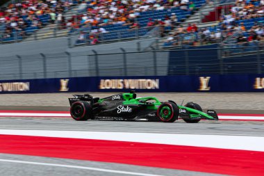  Nico Hulkenberg (GER) - Stake F1 Team Sauber - Sauber C45 - Ferrari Formula 1 MSC Avusturya Grand Prix 2025, Spielberg, Avusturya, 26 Haziran - 29 Haziran 2025 F1 Dünya Şampiyonası 'nın 11.