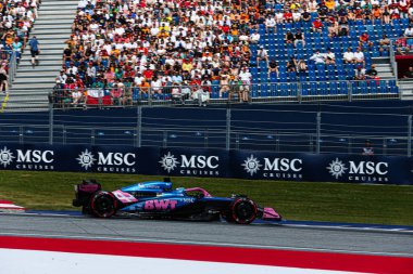  Pierre Gasly (FRA) - Alpine F1 Takımı - Alpine A525 - Formula 1 MSC Gezileri sırasında Renault Avusturya Grand Prix 2025, Spielberg, Avusturya, 26 Haziran - 29 Haziran 2025 F1 Dünya Şampiyonası 11.