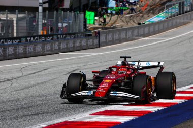  Charles Leclerc (MON) - Scuderia Ferrari - Ferrari SF-25 - Ferrari Formula 1 MSC, Avusturya Grand Prix 2025, Spielberg, Avusturya - 26 Haziran - 29 Haziran 2025 F1 Dünya Şampiyonası 'nın 11.
