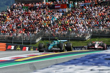  Fernando Alonso (ESP) - Aston Martin Aramco F1 Takımı - Aston Martin AMR25 - Formula 1 MSC Avusturya Grand Prix 2025, Spielberg, Avusturya - 26 Haziran - 29 Haziran 2025 F1 Dünya Şampiyonası 'nın 11.