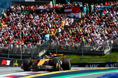  Oscar Piastri (AUS) - McLaren Formula 1 Takımı - McLaren MCL39 - Mercedes Formula 1 MSC Avusturya Grand Prix 2025, Spielberg, Avusturya - 26 Haziran - 29 Haziran 2025 F1 Dünya Şampiyonası 'nın 11.
