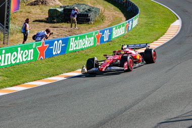  Lewis Hamilton (GBR) - Scuderia Ferrari - Ferrari SF-25 - Formula 1 Heineken Hollanda Grand Prix 2025, Zandvoort, Hollanda, 28 - 31 Ağustos 2025 F1 Dünya Şampiyonası 'nın 15. Raundu