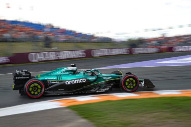  Lance Stroll (CAN) - Aston Martin Aramco F1 Takımı - Aston Martin AMR25 - Formula 1 Heineken Hollanda Grand Prix 2025, Zandvoort, Hollanda, 28-31 Ağustos 2025 F1 Dünya Şampiyonası 15.