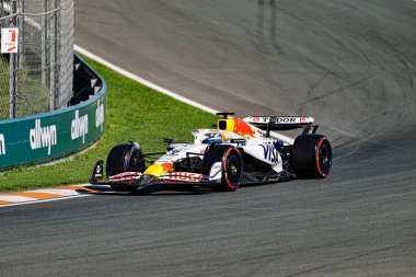 Isaac Hadjar (FRA) Visa Cash App RB F1 Takımı, Formula 1 Heineken Hollanda Grand Prix 2025, Zandvoort, Hollanda, 28-31 Ağustos 2025 F1 Dünya Şampiyonası 'nın 15. Raundu Cuma günü, Formula 1 Heineken' in 2.