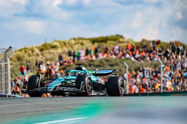  Lance Stroll (CAN) - Aston Martin Aramco F1 Takımı - Aston Martin AMR25 - Formula 1 Heineken Hollanda Grand Prix 2025, Zandvoort, Hollanda, 28-31 Ağustos 2025 F1 Dünya Şampiyonası 15.