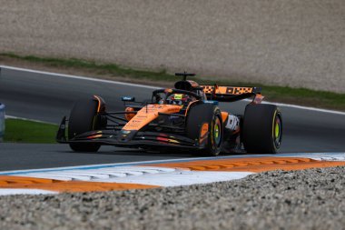  Oscar Piastri (AUS) - McLaren Formula 1 Takımı - McLaren MCL39 - Formula 1 Hollanda Grand Prix 2025, Zandvoort, Hollanda, 28 - 31 Ağustos 2025 Dünya Şampiyonası 15.