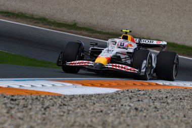  Liam Lawson (NZL) - Visa Cash App RB F1 Team - RB VCARB02 - Honda RBPT, Formula 1 Heineken Hollanda Grand Prix 2025, Zandvoort, Hollanda, 28 - 31 Ağustos 2025 F1 Dünya Şampiyonası 'nın 15.