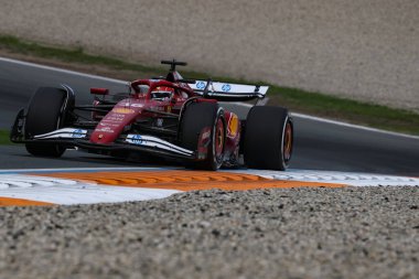  Charles Leclerc (MON) - Scuderia Ferrari - Ferrari SF-25 - Ferrari Formula 1 Heineken Hollanda Grand Prix 2025, Zandvoort, Hollanda, 28-31 Ağustos tarihleri arasında - 24 Ağustos 2025 F1 Dünya Şampiyonası 'nın 15.