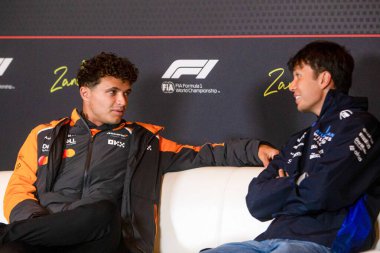  Lando Norris (GBR) - McLaren Formula 1 Takımı - McLaren MCL39 - Mercedes Formula 1 Heineken Hollanda Grand Prix 2025, Zandvoort, Hollanda, 28 - 31 Ağustos 2025 F1 Dünya Şampiyonası 15.