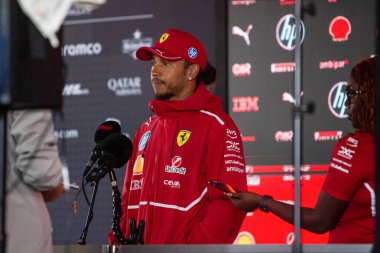  Lewis Hamilton (GBR) - Scuderia Ferrari - Ferrari SF-25 - Ferrari Formula 1 Heineken Hollanda Grand Prix 2025, Zandvoort, Hollanda, 28 - 31 Ağustos 2025 F1 Dünya Şampiyonası 15.