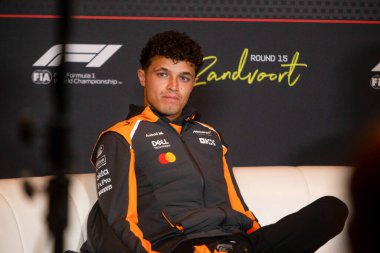 Lando Norris (GBR) - McLaren Formula 1 Takımı - McLaren MCL39 - Mercedes Formula 1 Heineken Hollanda Grand Prix 2025, Zandvoort, Hollanda, 28 - 31 Ağustos 2025 F1 Dünya Şampiyonası 15.