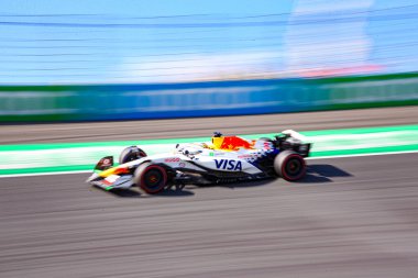 Isaac Hadjar (FRA) Visa Cash App RB F1 Takımı, Formula 1 Heineken Hollanda Grand Prix 2025, Zandvoort, Hollanda, 28-31 Ağustos tarihleri arasında - 24 Ağustos 2025 F1 Dünya Şampiyonası 'nın 15.