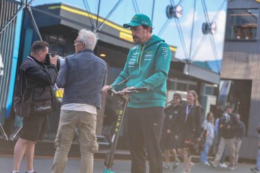  Fernando Alonso (ESP) - Aston Martin Aramco F1 Takımı - Aston Martin AMR25 - Mercedes, Formula 1 Heineken Hollanda Grand Prix 2025, Zandvoort, Hollanda, 28-31 Ağustos tarihleri arasında - 24 Ağustos 2025 F1 Dünya Şampiyonası du