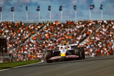  Liam Lawson (NZL) - Visa Cash App RB F1 Team - RB VCARB02 - Honda RBPT, Formula 1 Heineken Hollanda Grand Prix 2025, Zandvoort, Hollanda, 28 - 31 Ağustos 2025 F1 Dünya Şampiyonası 'nın 15.