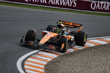  Lando Norris (GBR) - McLaren Formula 1 Takımı - McLaren MCL39 - Formula 1 Heineken Hollanda Grand Prix 2025, Zandvoort, Hollanda, 28 - 31 Ağustos 2025 Dünya Şampiyonası 15.