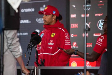  Lewis Hamilton (GBR) - Scuderia Ferrari - Ferrari SF-25 - Ferrari Formula 1 Heineken Hollanda Grand Prix 2025, Zandvoort, Hollanda, 28 - 31 Ağustos 2025 F1 Dünya Şampiyonası 15.