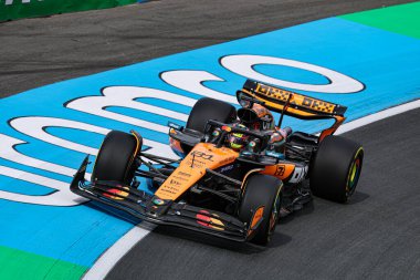  Oscar Piastri (AUS) - McLaren Formula 1 Takımı - McLaren MCL39 - Formula 1 Hollanda Grand Prix 2025, Zandvoort, Hollanda, 28 - 31 Ağustos 2025 Dünya Şampiyonası 15.