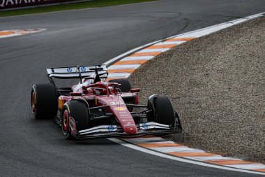  Charles Leclerc (MON) - Scuderia Ferrari - Ferrari SF-25 - Ferrari Formula 1 Heineken Hollanda Grand Prix 2025, Zandvoort, Hollanda, 28-31 Ağustos tarihleri arasında - 24 Ağustos 2025 F1 Dünya Şampiyonası 'nın 15.