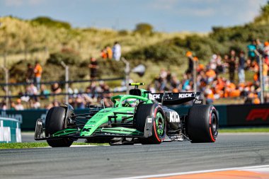 Gabriel Bortoleto (BRA) Formula 1 Heineken Hollanda Grand Prix 2025, Zandvoort, Hollanda, F1 Takım Sauber 'in Cuma, 2 gün, Cuma günü, 28-31 Ağustos 2025 F1 Dünya Şampiyonası' nın 15. Raundu Formula 1 Heineke